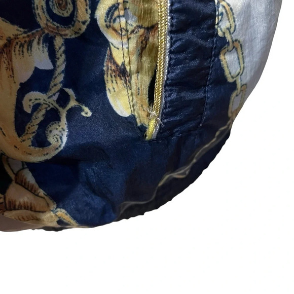 Vintage London Fog Jacket Womens Medium Track Windbreaker Sailing Nautical Large - Picture 14 of 14